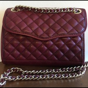 Deep Red Rebecca Minkoff Mini Affair Purse