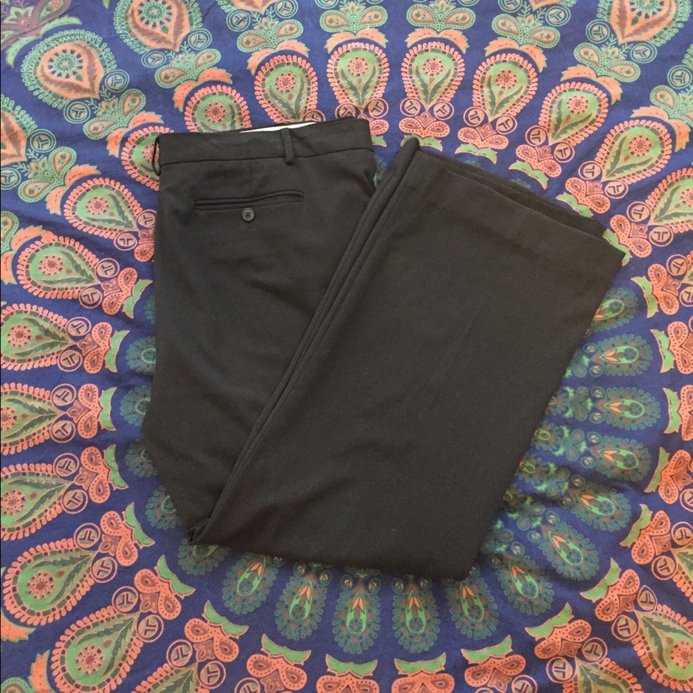 Norma Kamali Black Business Pants