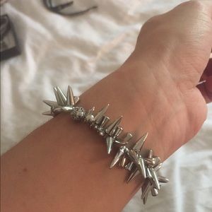 Stella & Sot stretchy Rebel bracelet in silver