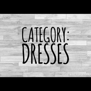 ALL DRESSES IN MY CLOSET
