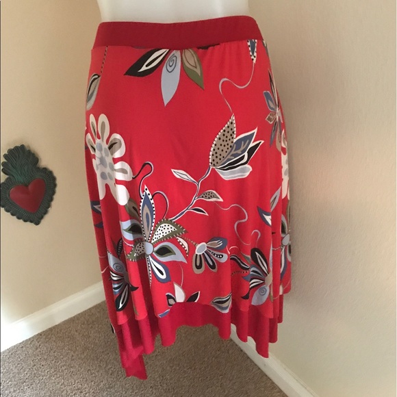 💋Flirty Handkerchief Skirt multi layers - Picture 3 of 3