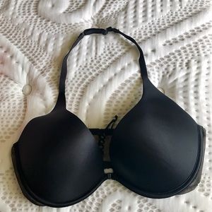 Halter bra with corset back 🖤