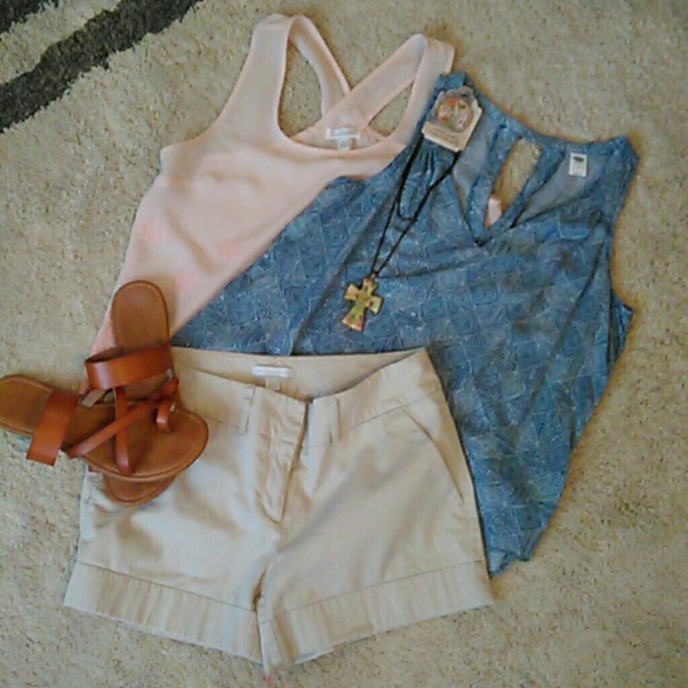 2 dressy tanks/Old Navy& Charming Charlie