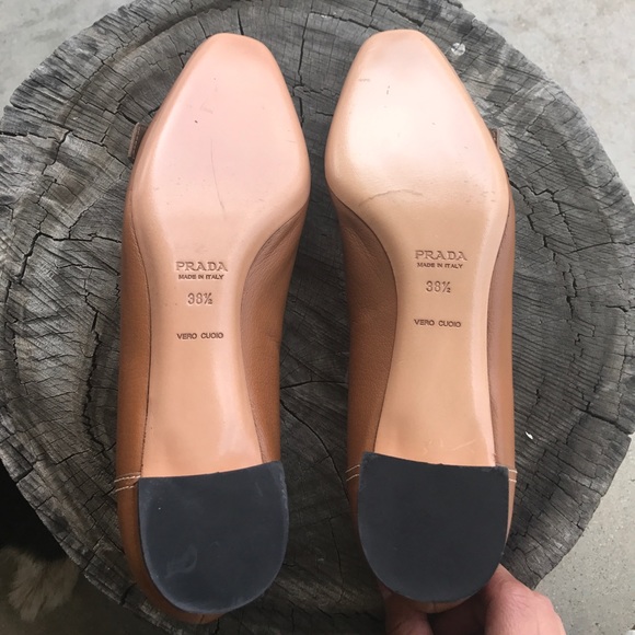 Prada leather shoes vero cuoio - Picture 2 of 8