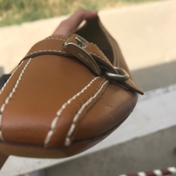 Prada leather shoes vero cuoio - Picture 7 of 8