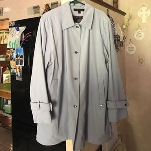 Anne Klein Rain Jacket / Coat - Blue