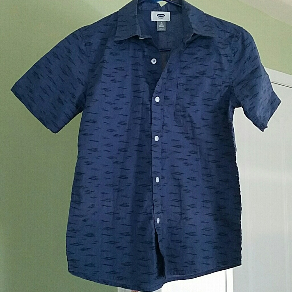 Blue collared shirt (Never worn)