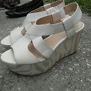 Calvin Klein Platform Wedges