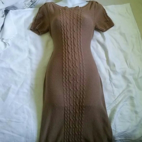 modest sweater dress