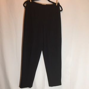 Talbots's stretch black slacks. Size 10