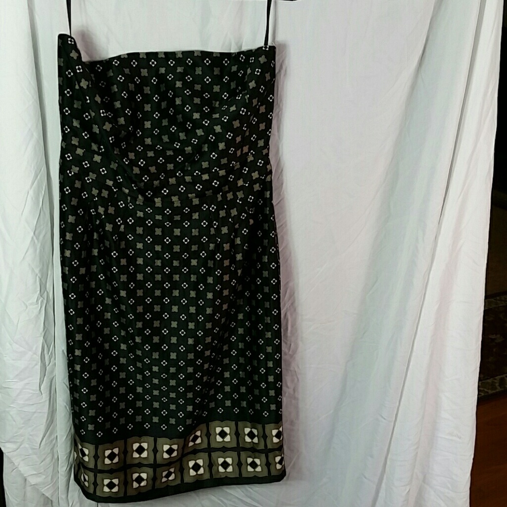 Little Black And Tan Dress