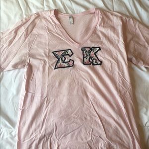Sigma Kappa Letter Shirt