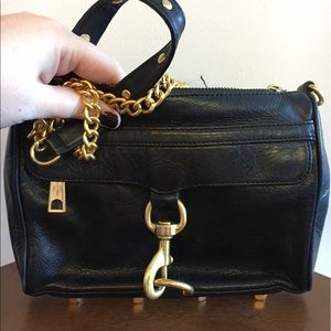 Black mini M.A.C Rebecca Minkoff crossbody