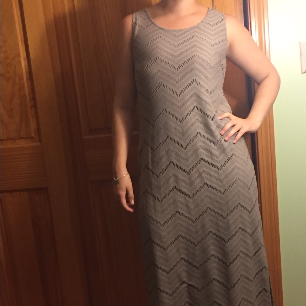 Tan Chico's dress!
