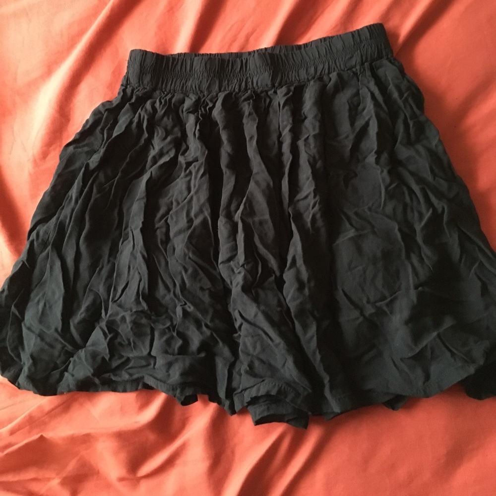 Black skirt