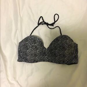 Hollister bandeau bikini top