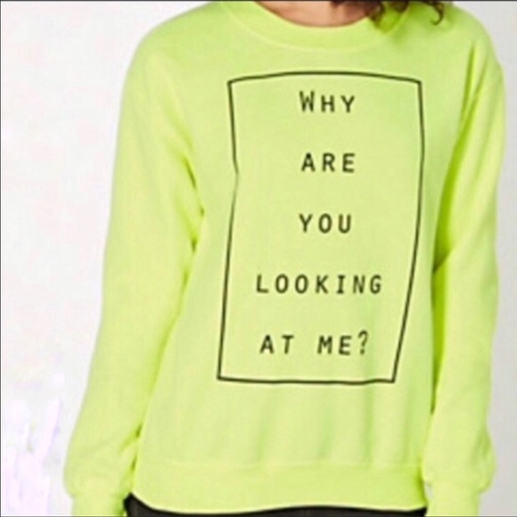 Neon Graphic Sweatshirt - Picture 3 of 6