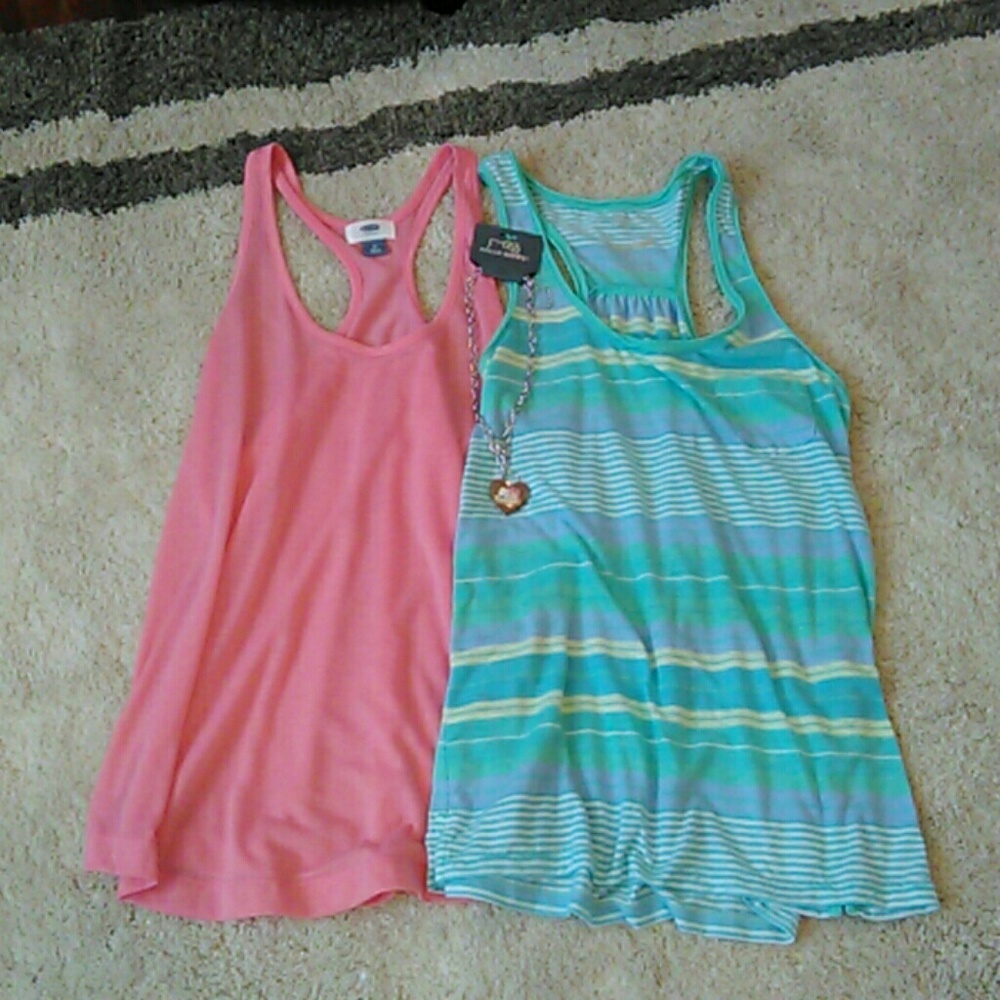 2 adorable racerback tanks
