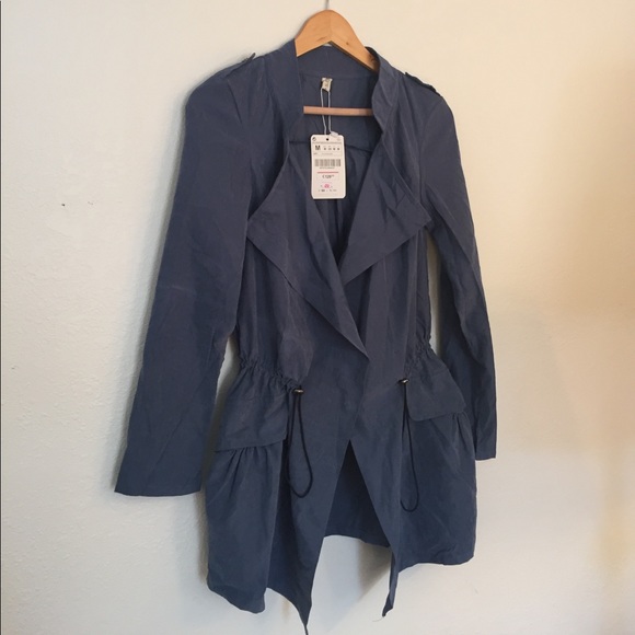 QQFY Jackets & Blazers - Host Pick! 🍂 Blue/Gray Light Jacket