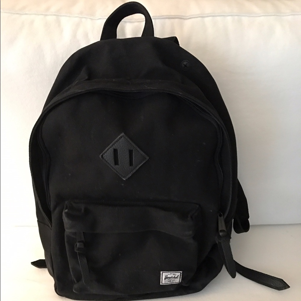 Black Herschel Backpack