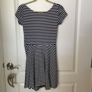 Abercrombie and Fitch blue stripe dress