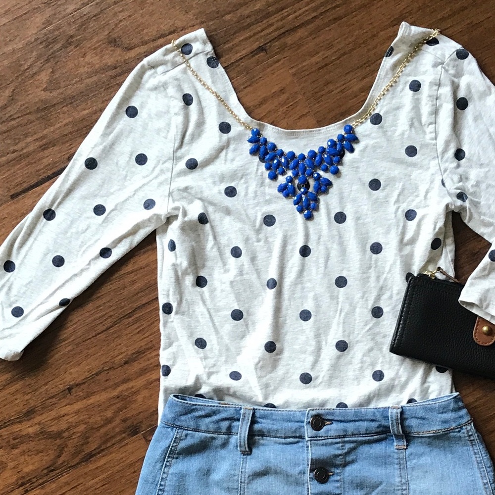 3/4 Sleeve Ballet Top