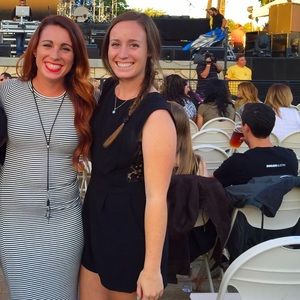 Forever 21 black lace romper