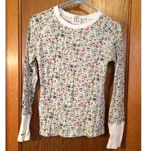 Roxy long sleeve with thumb holes