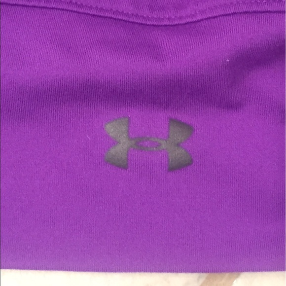 Under Armour Bra Tank Open Back Yoga Barre Weights - Picture 3 of 3