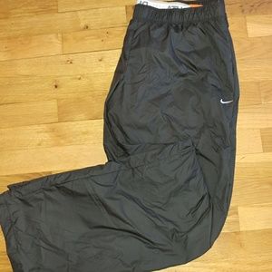 Womens Nike Taffeta Side Piping Athletic Pants