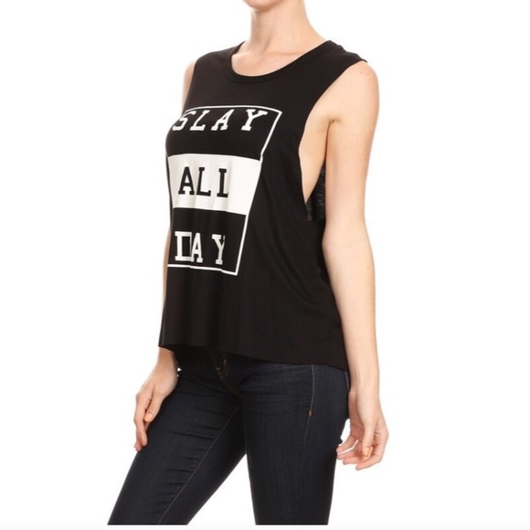 Slay All Day Tee - Picture 2 of 3