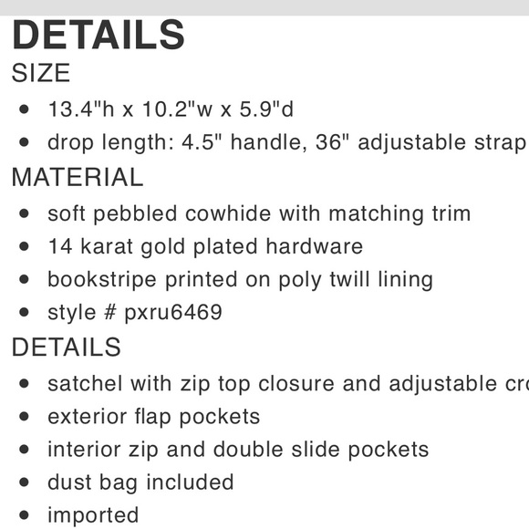 Kate Spade Handbag - Picture 5 of 5