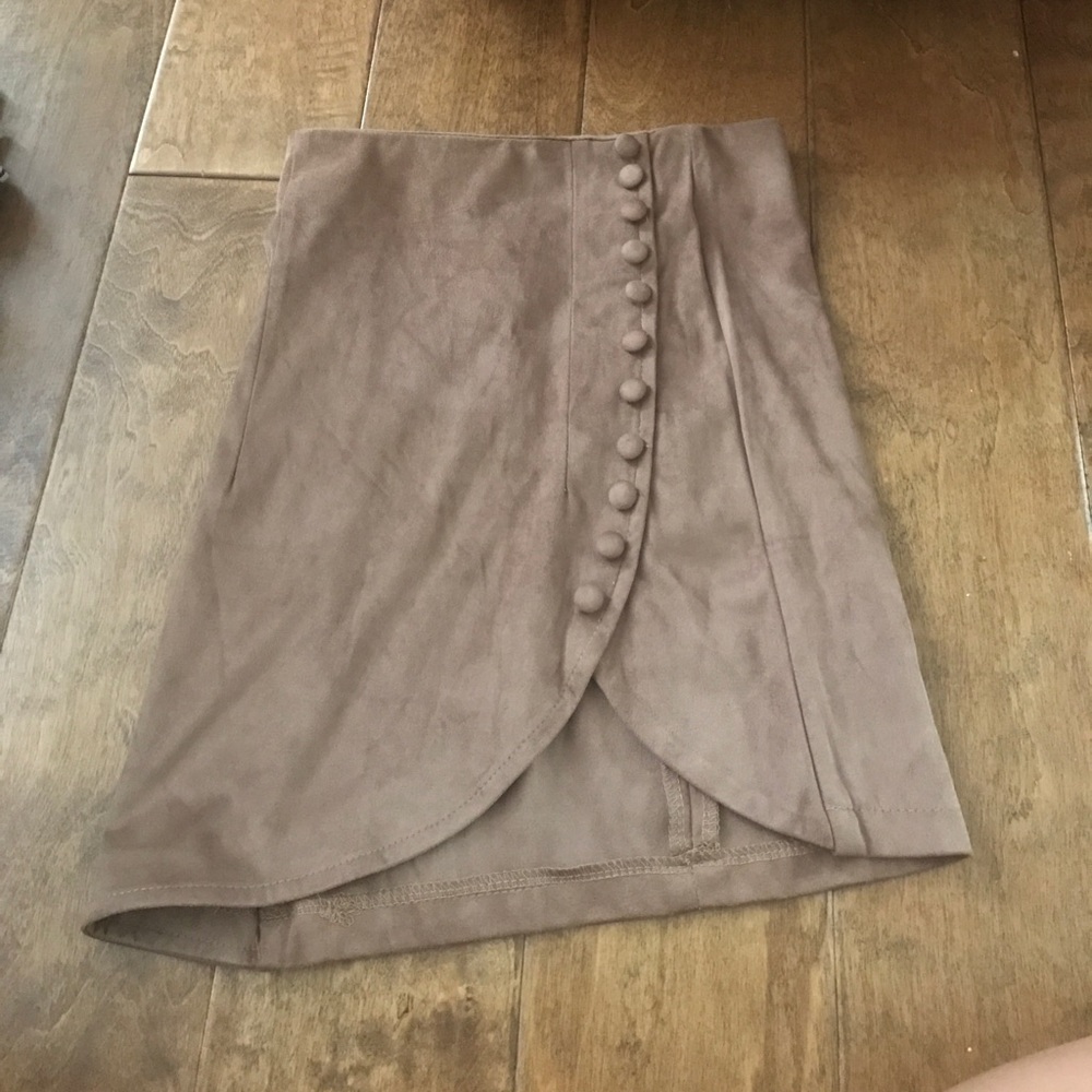 Lf suede skirt