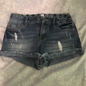 Jean shorts