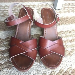 AEO Brown Wedges