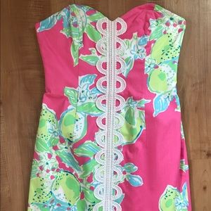 Lilly Pulitzer Pink Lemonade Angela Dress size 4