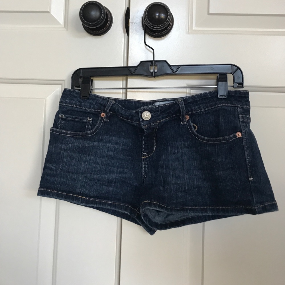 Aeropostale dark wash denim shorts size: 9/10