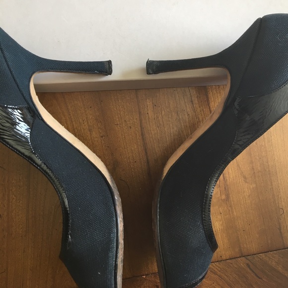 Jimmy Choo "Bonnie" peep toe pumps - Picture 8 of 8