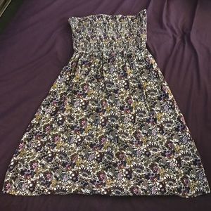 Strapless Dress/Swim Cover Up