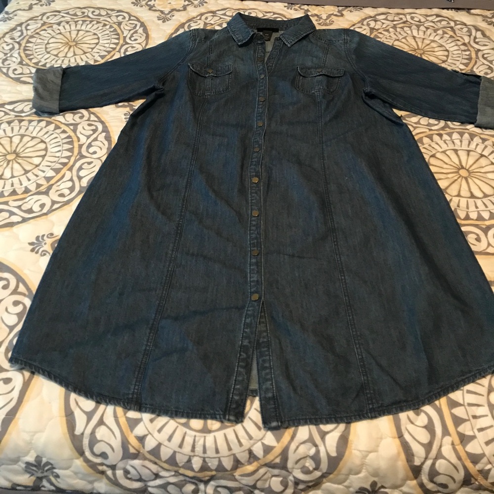 Blue jean dress