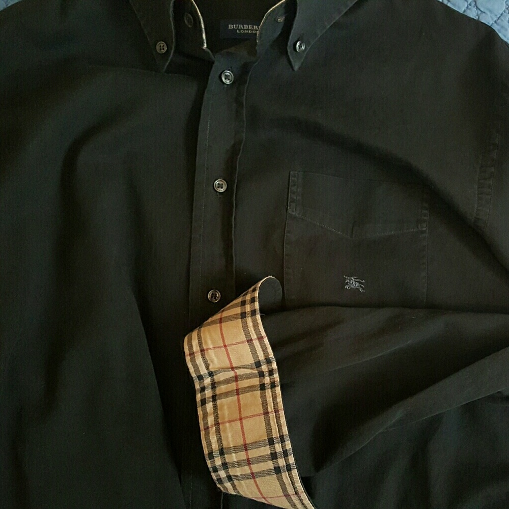 AUTHENTIC Burberry button-down men's shirt | Large