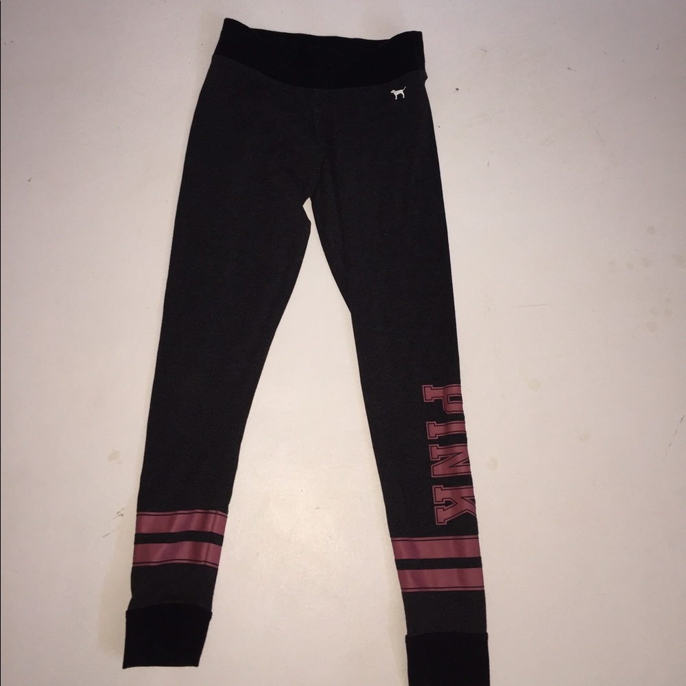 Pink yoga pants