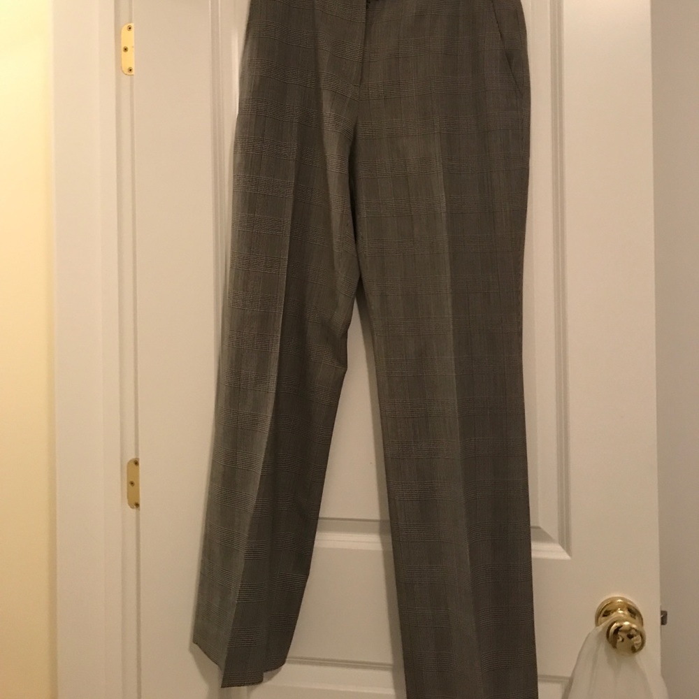 Brooks Brothers wool, lined Glenn Plaid pants