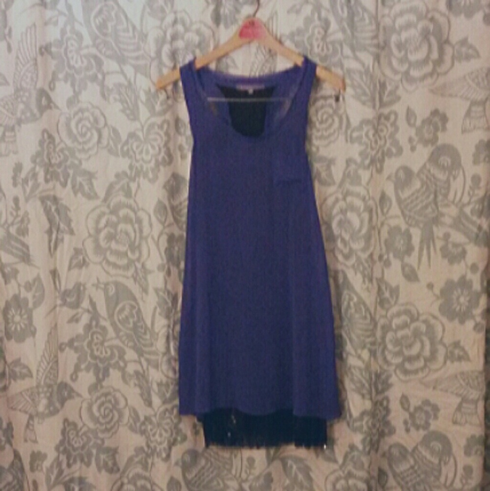 Royal Blue Racer Back Sheath Dress