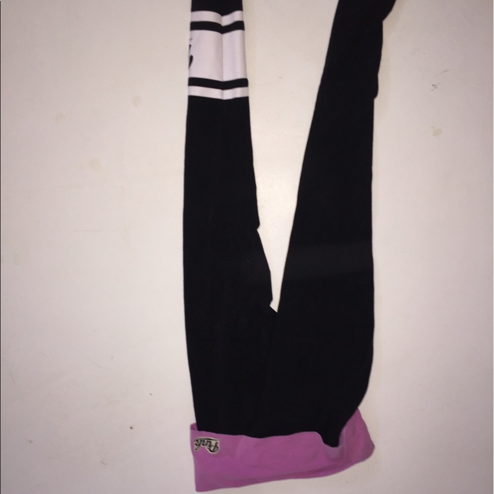 Pink yoga pants