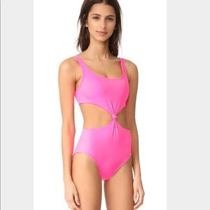 Coral one piece from Nasty Gal