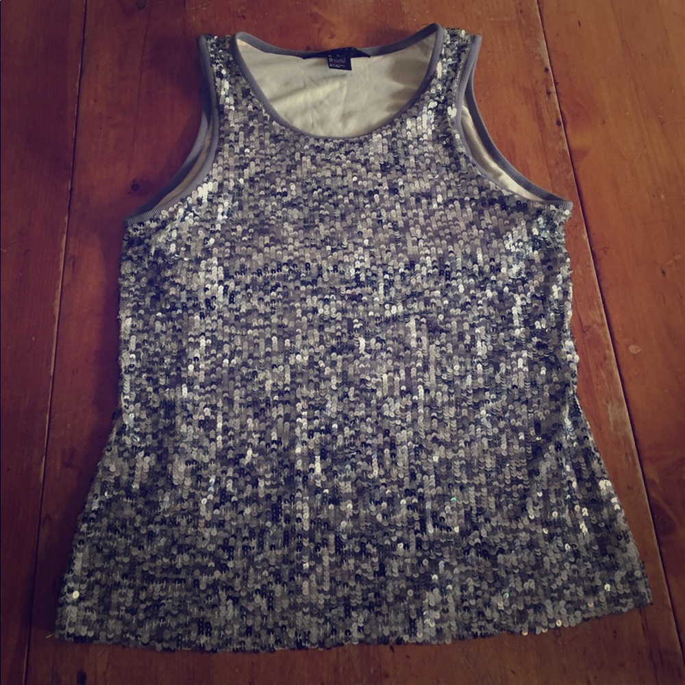 Sequined Tank (lined)
