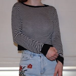 lightweight striped Brandy sweater 🍒