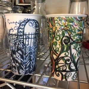 Anthro ceramic cups