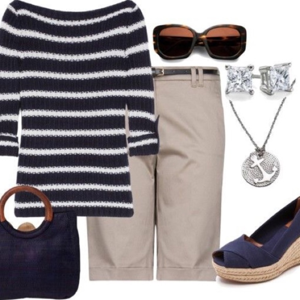 Khaki Bermuda shorts